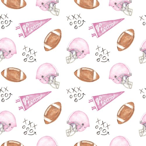 FootballPinkPattern